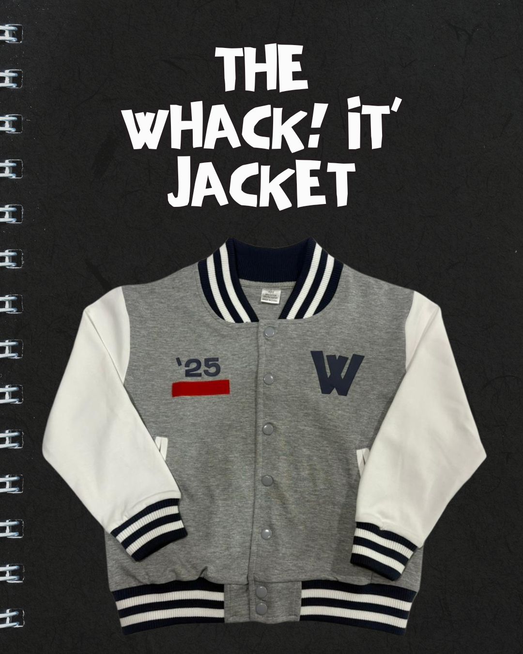 WHACK! Jackets – exklusives Geschenk für Camp-Kids. Stylisch, sportlich & mit Namensschild – jetzt Teamspirit tragen!