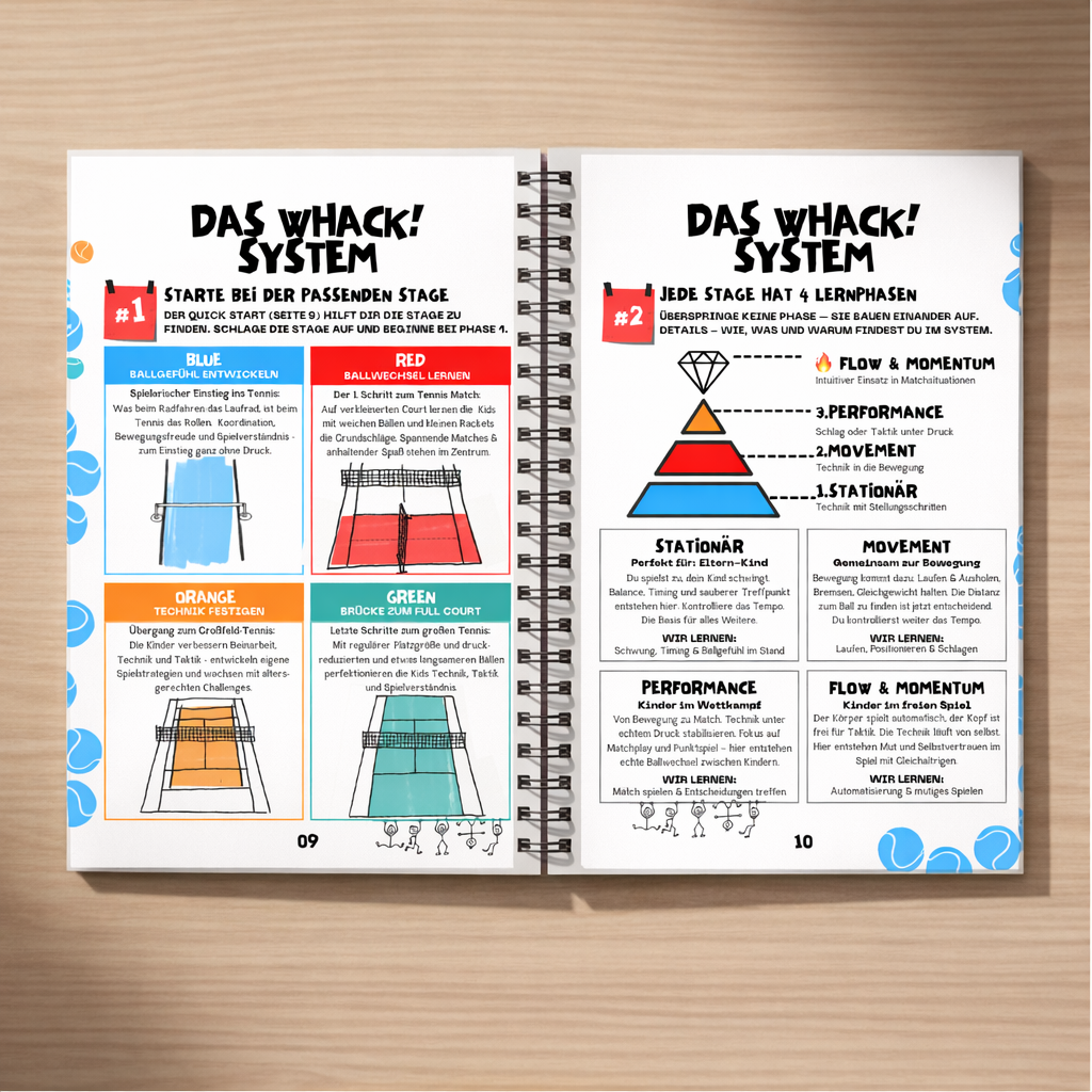 Get the E-Book - WHACK! Tennis Guide for Parents - Learn Tennis Step by Step