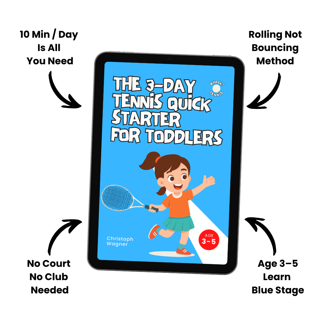 Toddler Tennis - 3-Day Quick Starter | Your toddler's first 3 days of tennis.