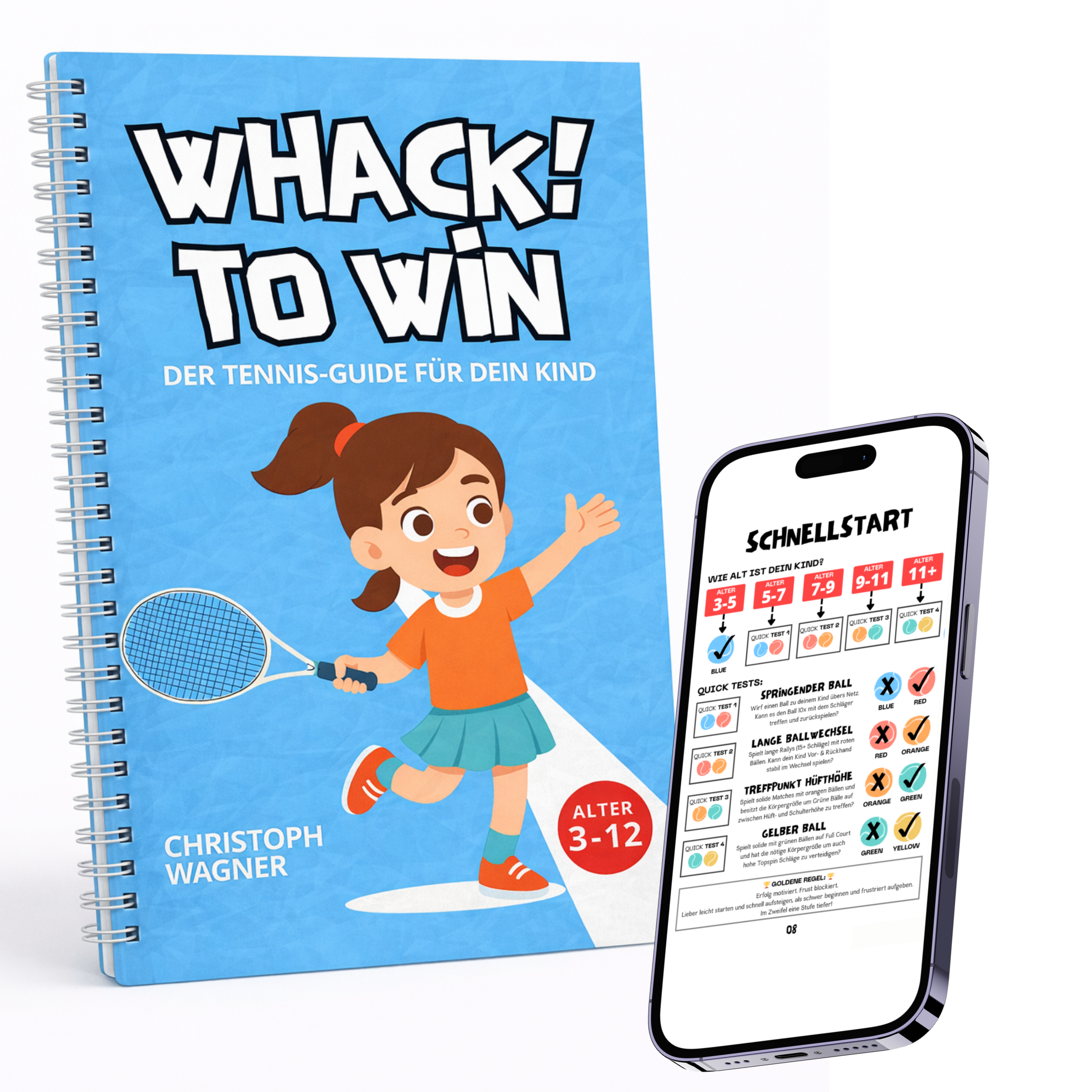 Get the E-Book - WHACK! Tennis Guide for Parents - Learn Tennis Step by Step