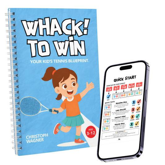 Get the E-Book - WHACK! Tennis Guide for Parents - Learn Tennis Step by Step