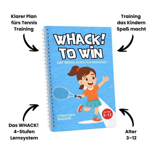 Get the E-Book - WHACK! Tennis Guide for Parents - Learn Tennis Step by Step